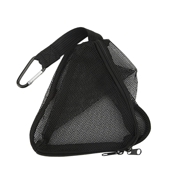 Camping Tørkenett Utendørs Hengende Triangulært Oppbevaringsnett Mesh Organizer for Bestikk Mat Grønnsaker S 5.9in