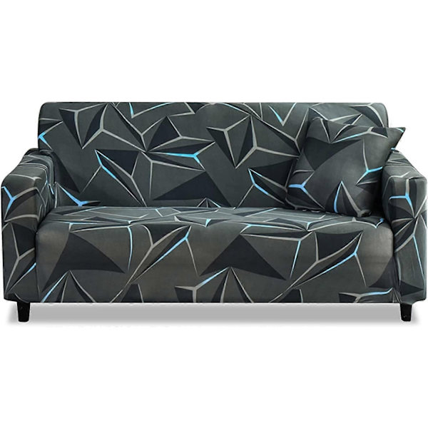 Elastisk sofabetræk, skridsikkert Jacquard elastisk sofabetræk til 1-personers sofa
