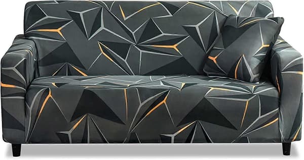 Elastisk sofatrekk sklisikkert Jacquard elastisk sofatrekk for 1-seters sofa