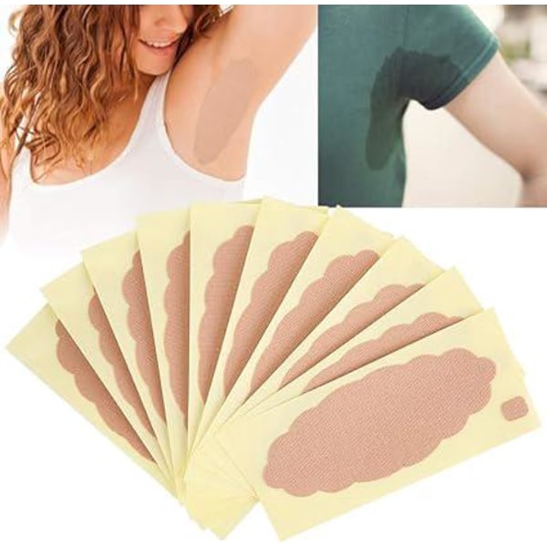 20st Anti-svettskydd, Deodorant Patch Pad underarmsdekal Antiperspirant Armhåla-klistermärke för kroppsoljor