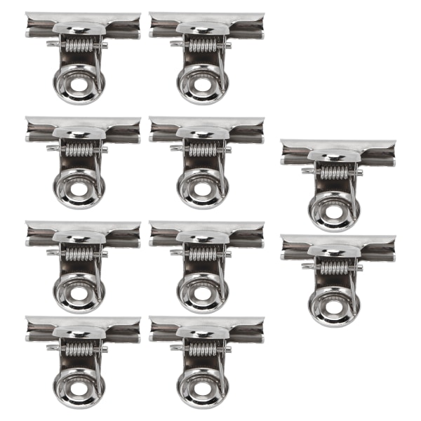 10 stk Negleklemmeklemme Metal Negle Extension Clip Neglekunstværktøj tilbehør til glasfiberfiksering
