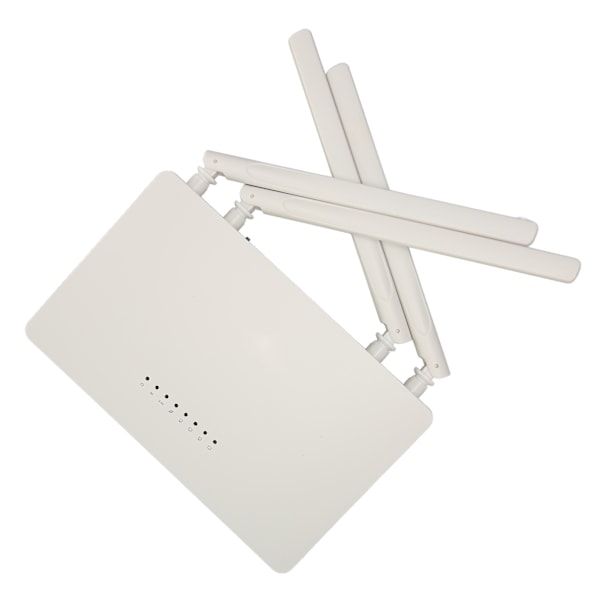 4G LTE Modem Router med 4 Antenner 1200Mbps Gigabit WiFi 2.4GHz 5GHz Dual Band WiFi AC1200 Trådløs Router EU Stik 100‑240V EU Stik