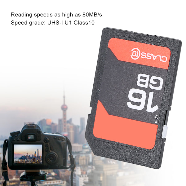 Netac P600 80Mb/s Antimagneettinen Vedenkestävä Tärinänvaimennus 16GB Muistikortti