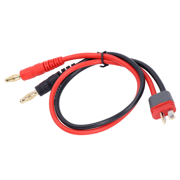 14AWG T-kontakt till 4,0 mm banankontakt hane laddningskabel RC bil laddningskabel för utomhusbruk