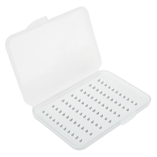 Fly Hook Box Svampevandtæt Fluestangsfiskeri Hook Box Transparent Låg Fluestangsfiskeri Lokkeæske Til Fiskeriudstyr S