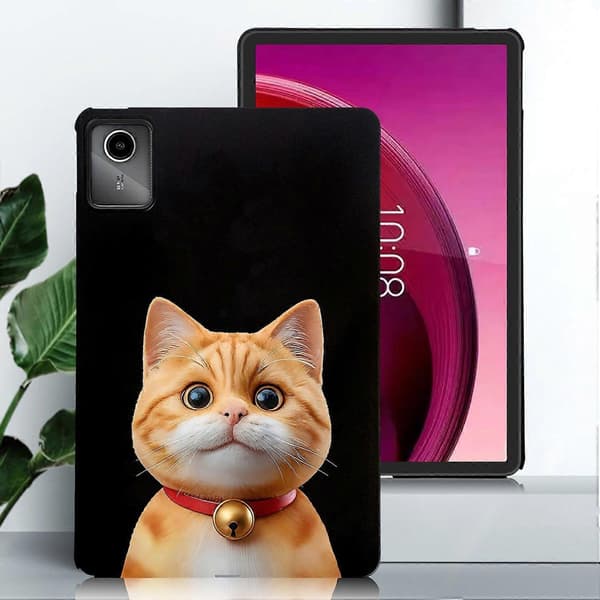 Case for Lenovo Tab M11 Pattern Print Slim TPU Tablet Protective Case - Shorthair Cat