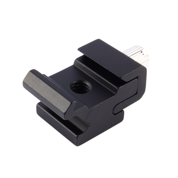Flash Hot Shoe Mount Adapter 1/4 gjenger skruebrakett Adapter Trigger DSLR kamera tilbehør
