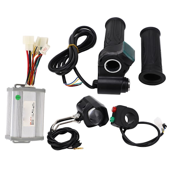 36V 800W El-cykel Controller Styrekit Overstrømsbeskyttelse Børstestyring med Gasgreb Kit til Reparation
