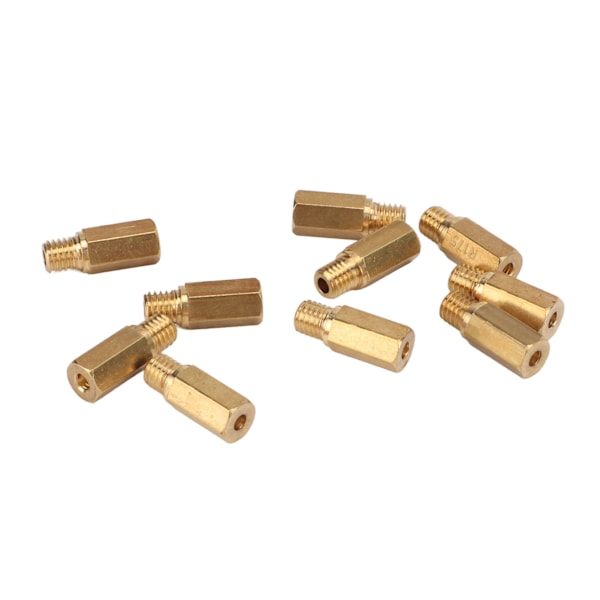 10 stk Forgasser Hoveddysersett Metall Forgasser Tilbehør Utbytting for Keihin FCR MX PWK PWM PE PJ 155‑178