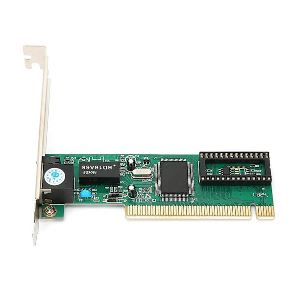 Nätverkskort Skrivbordsdator Inbyggda Tillbehör PCI Ethernet 10/100MB LAN RJ45 för PCI