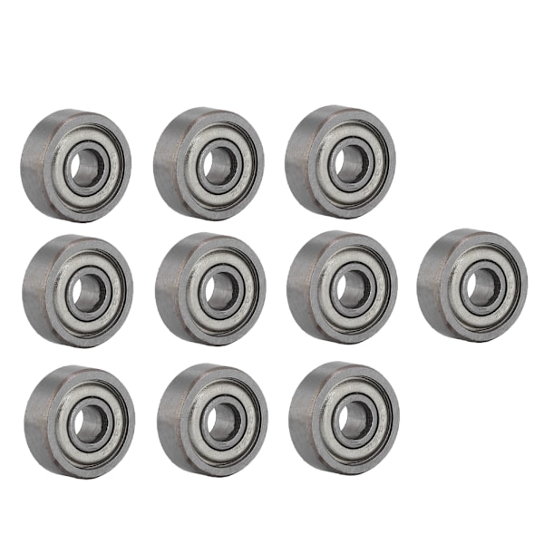 10 stk. Kulelager i Lagerstål, 3D-skrivertilbehør, 624ZZ Mikrolager