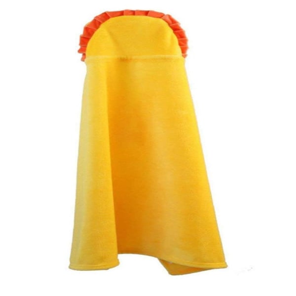 Blødt og overdimensioneret Lion Design hættehåndklæde til børn - 100 % bomuld strand- eller badehåndklæde