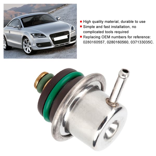 Bil Bränsletrycksregulator Justerare 0280160557 Passar för Beetle GL