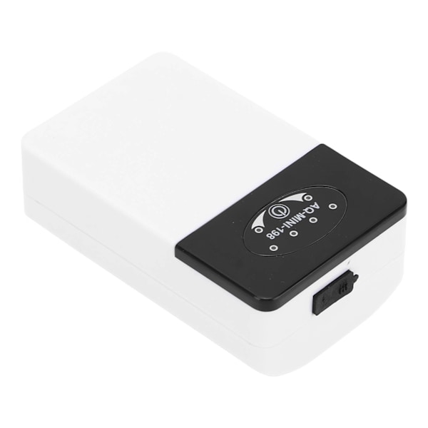Syrepump i plast, mini, enkelhål, ljudlös, USB-syrepump för akvarium, fiskbehållare, DC 5V 1W