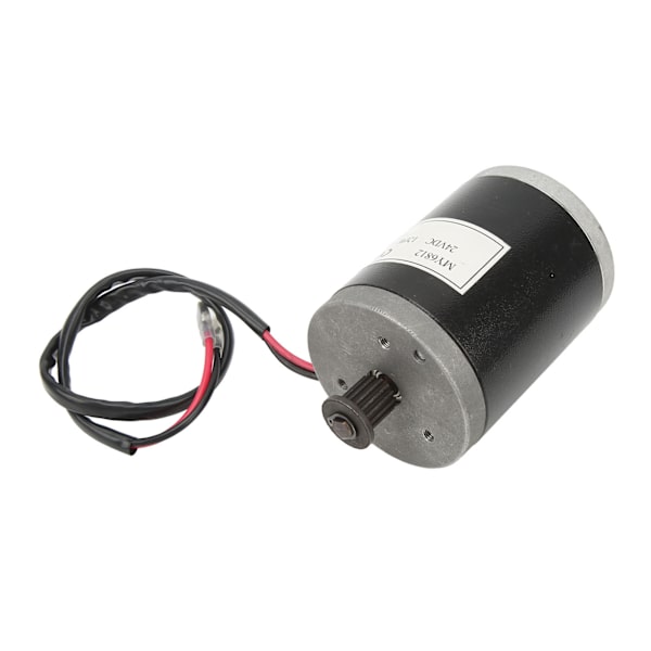 Børstet DC-motor 120W Stærk Aluminium Legering Lav Støj Ren Kobber Spole 24VDC Motor med Remstyring til Cykel