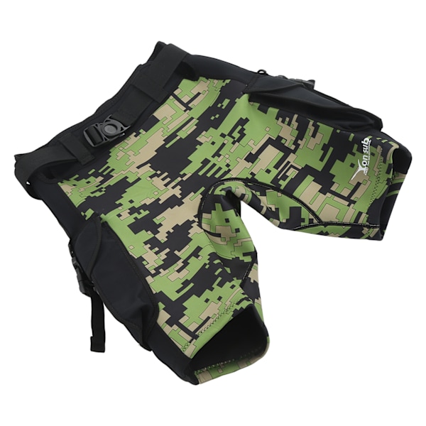 2,5 mm Dykning Våddragt Shorts Solbeskyttelse Hurtigtørrende Tætte Badebukser Snorkling Surfing Dykker Shorts M Længde (45 cm) Talje (73-83 cm)