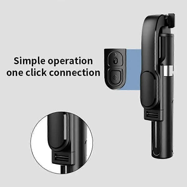 JMARY KT-219 6 Sections Extendable Selfie Stick Tripod with Remote Control