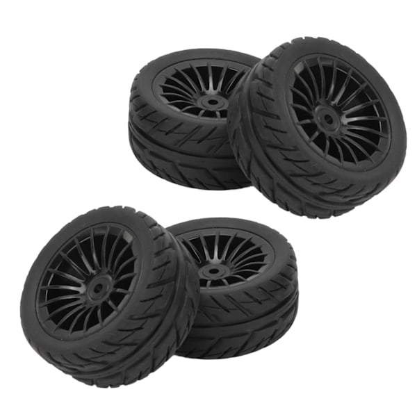 4st gummidäck Starkt grepp Kraftfullt buffrande racerbilsdäck för UD1601 UD1602 UD1603 UD1604 UD1607 SG1603 SG1604 Svart