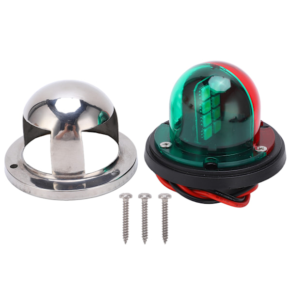 12V Vene Marine LED Navigointivärit Punainen Vihreä Venevalot Marine Purjehdussignaalivalo Laivalle Yachtsille