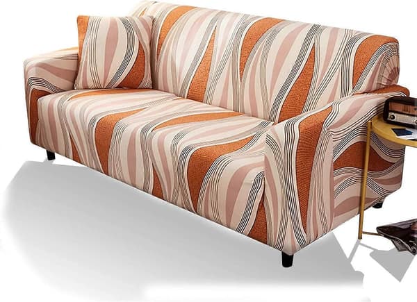 Sofabetræk elastisk stretch sofabetræk, til 1-personers. L-formet hjørnesofa kræver to