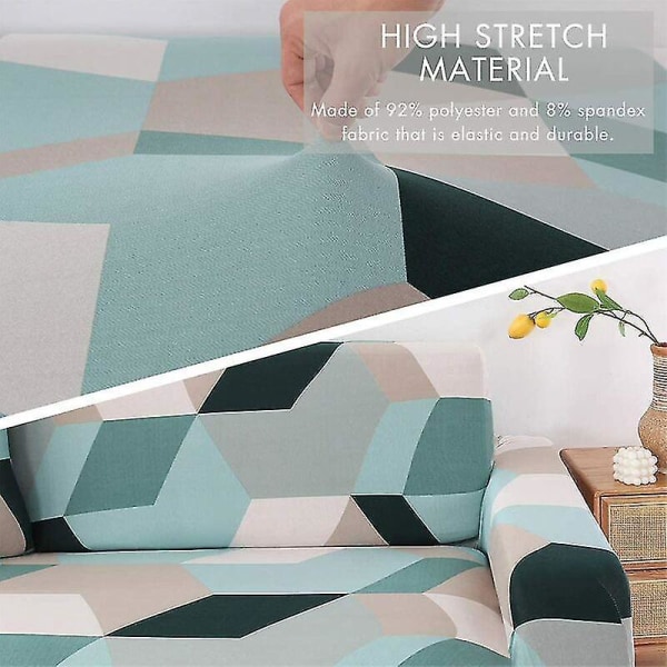 1 istuttava sohvan cover Stretch nojatuolin cover käsinojilla Elastinen sohvan cover Universal sohvan cover