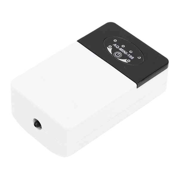 Syrepump i plast, mini, enkelhål, ljudlös, USB-syrepump för akvarium, fiskbehållare, DC 5V 1W