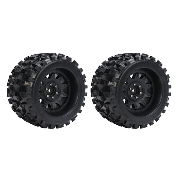 2 st RC Bil Hex Hjul Gummiförstärkta med 3 Specifikationer Kombinator RC Monster Truck Däck Däck för 1/8 Arrma General