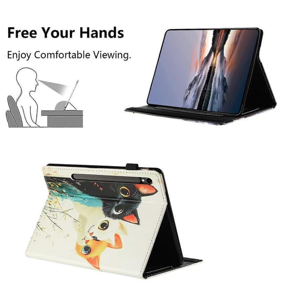 Kompatibel med Galaxy Tab S10 FE nettbrettdeksel