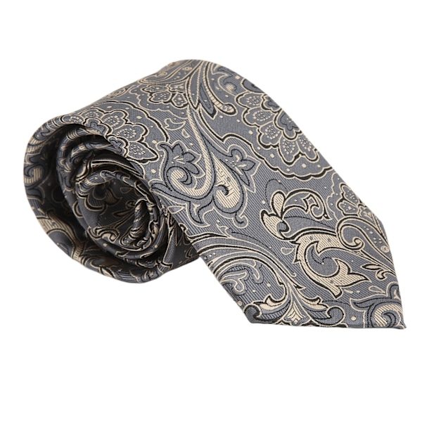 6 kpl Paisley Solmiot Setti Rento Business Tyyli Polyesterilanka Paisley Kuvio Miesten Solmiot Nenäliinasetti Häihin