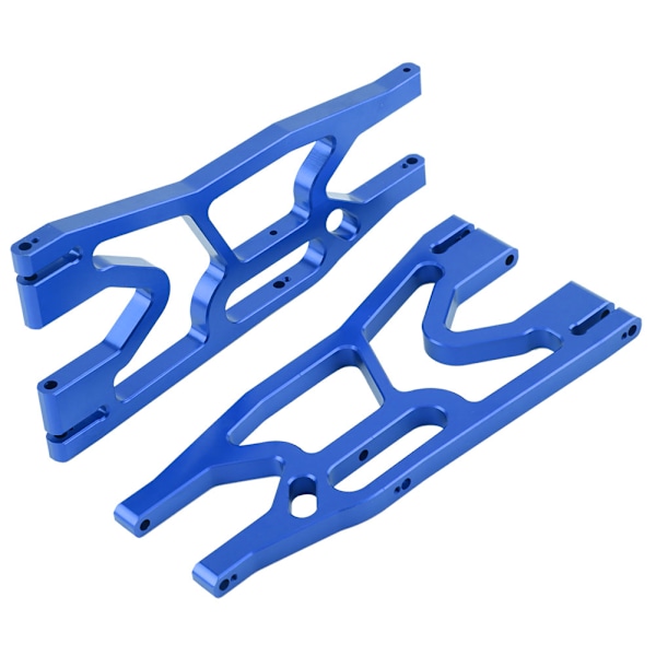 Aluminiumlegering främre bakre nedre upphängningsarm för Traxxas X MAXX 1/5 RC bil (mörkblå)