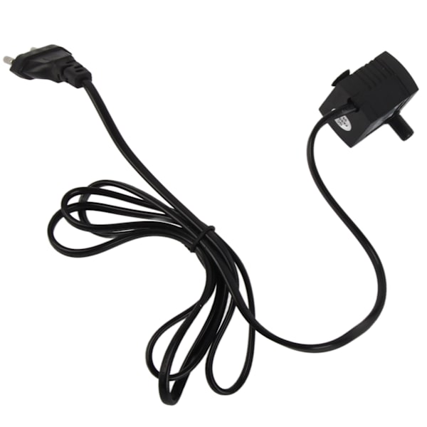 Mini Uppotettava Vedenpumppu Säädettävä Hiljainen IPX8 Vedenkestävä Suihkulähdepumppu Imukappaleella Akvaarioon EU-Pistoke 220‑240V