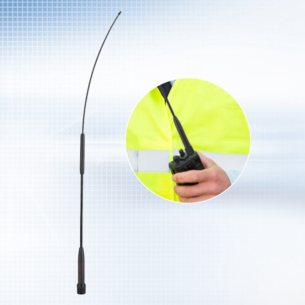 901S BNC Radiopuhelinantenni Kenwood/Icom/Moto/EFJohnson/Vertex Standard/Uniden/Wilson -puhelimille