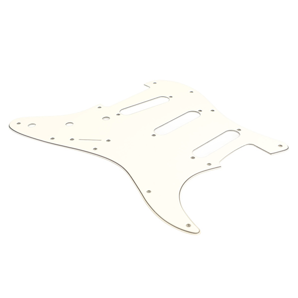 Gitar Pickguard Erstatning Aluminiumsfolie skjerming PVC Ripebeskyttelse Gitar Guard Plate GSSS32