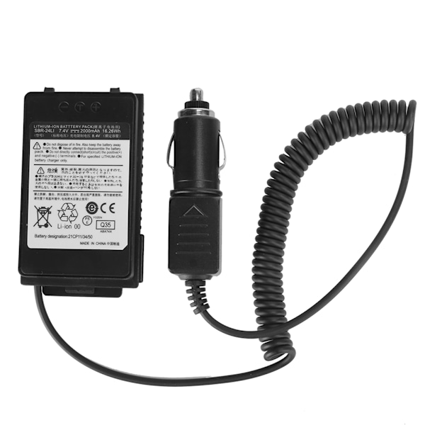 Ajoneuvoon asennettava virtalähde akun poistaja YAESU FT70DR FT70DS radiopuhelimelle