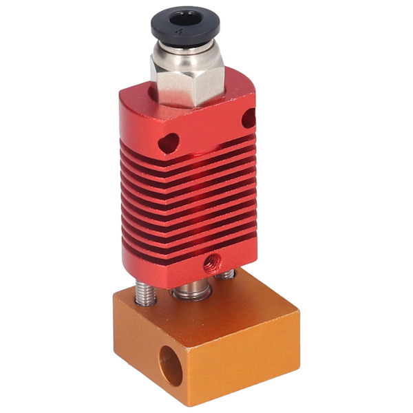 Extruder Hotend Mässing Munstycke Silikon Skyddande Väska 3D-skrivare Extruder Värme Ände Kit för CR10