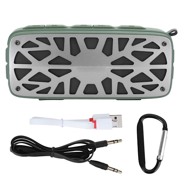 TWS Mini Bluetooth -kaiutin AWEI Y330 langattomille kannettaville ulkokäyttöön tarkoitetuille kaksoiskaiuttimille