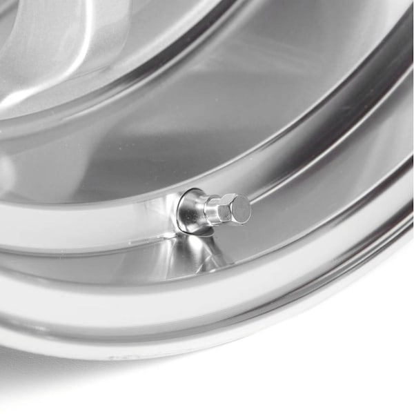 4 stk. Aluminiumlegerings Gummi Tubeless Hjul Dæk Ventil Stængel Kapsel Sæt