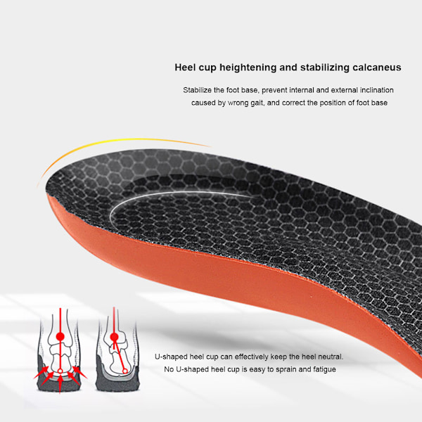 Plantar Fasciitis -sisäpohjat Vaahdotetut sisäpohjat Iskunvaimennus urheiluun