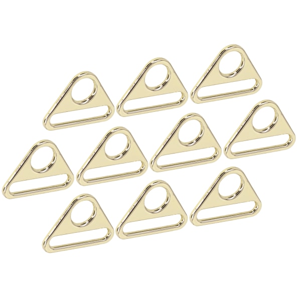 10 stk. Justerbart spænde 38 mm Zinklegering Materiale Multi Purpose Letvægts Bærbar Bagage Tilbehør Lys Gylden