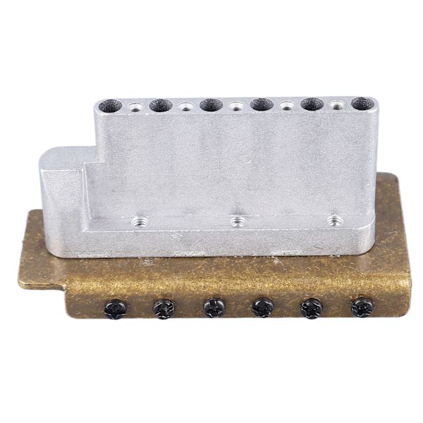 Guitar Bridge Electric Guitar Single Swing Tailpiece Bridge Replacement Tremolo System Set