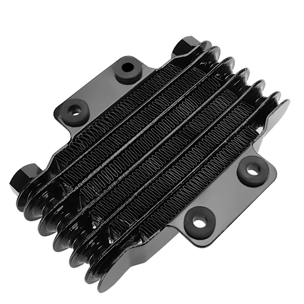 Aluminium 85ml Motoroljekylare Kylare för 100CC-250CC Motorcykel Dirt Bike ATV Svart