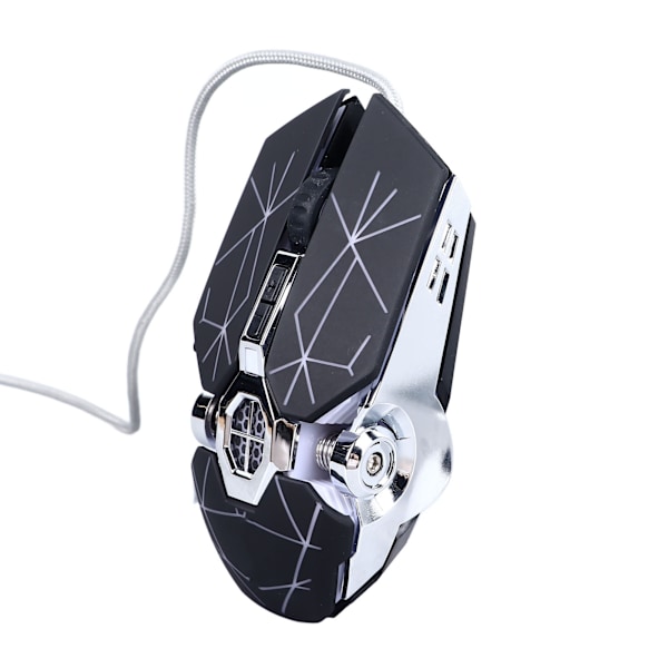 Mekanisk Spillmus - Presis Kontroll, Rask Respons, RGB, Ergonomisk, Ledning for Datamaskin