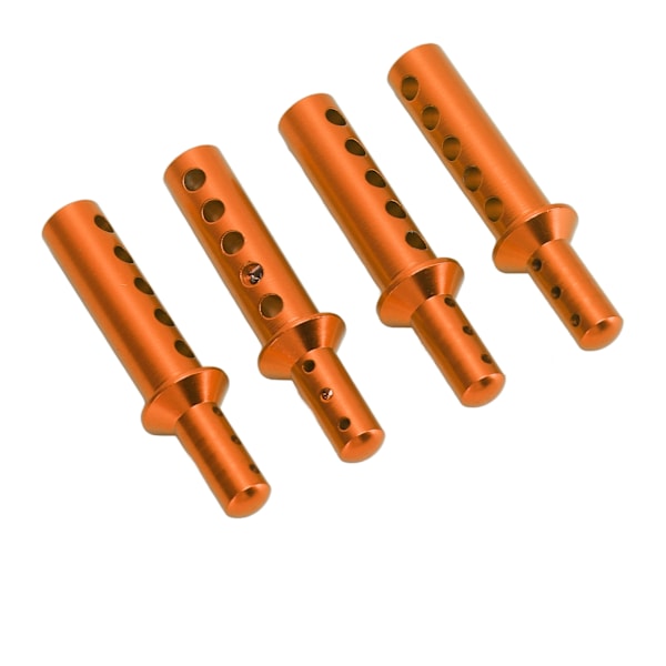 RC karossstolpe för 1/10 HSP 94111 94108 94188 08007 Höghållfast aluminiumlegering RC Car Shell Column med Car Shell Spänne Guld