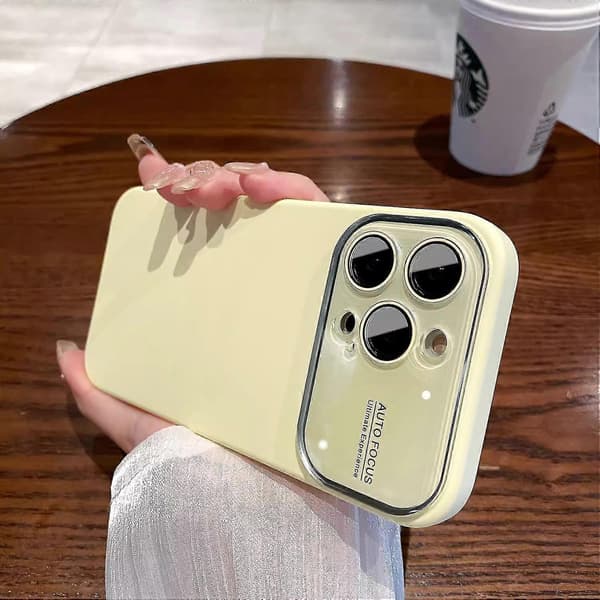 Egnet for ensfarget silikon iPhone 15 mobiltelefondeksel