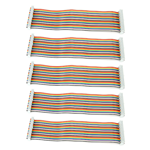 5 kpl GPIO-kaapeli Raspberry Pi:lle Naaras-naaras -johtolinja Tietokonetarvikkeet 20 cm Naaras-naaras