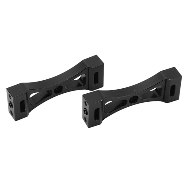 2 stk RC metalbjælke 53 mm længde Center fast montering aluminium til WPL B14 B16 B36 Q60 Q61 Sort