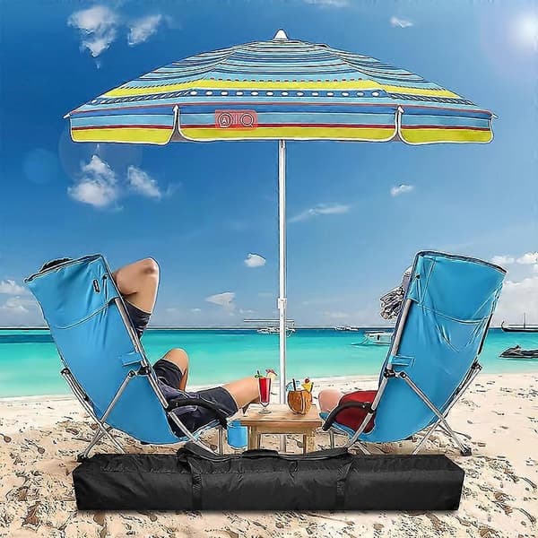 57 tommer opbevaringstaske til terrasseparasoller, nylonstrandparasol