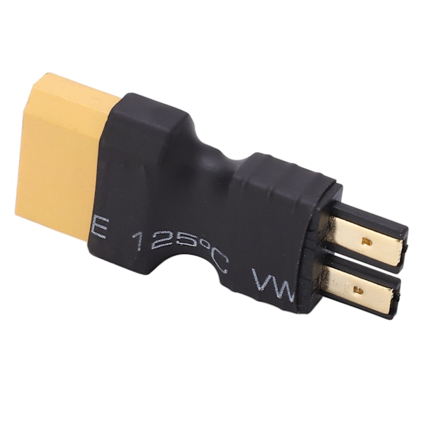 XT90 uros-adapter Turvallinen kestävä kumiplastista kuparia Vahva yhteensopivuus RC naaras-uros-adapter RC-autolle ja -veneelle