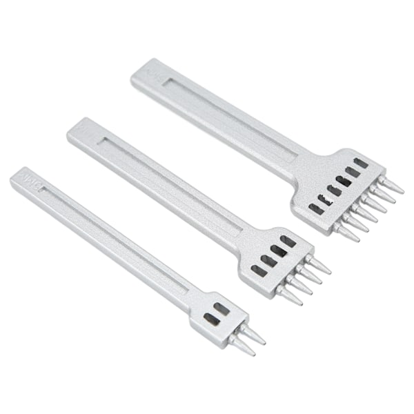 Lær Syl 2 Tenner 4 Tenner 6 Tenner Sink Legering Hvit Fin Glans Stor Åpning Utslipp Speilfinish Søm Syl 5mm