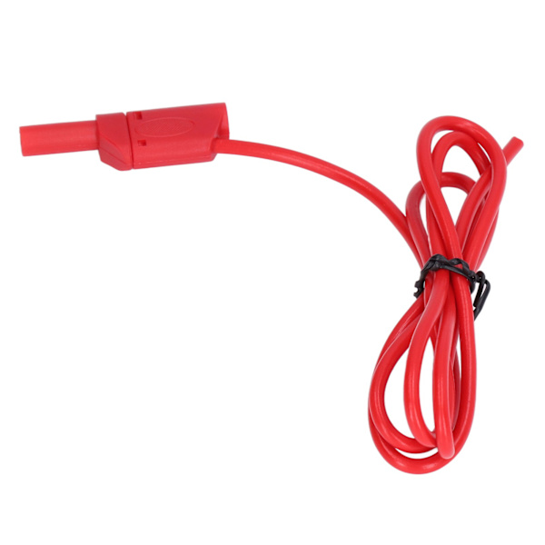 Bananstik testledninger sæt sikker type han til han elektrisk multimeter sæt J.70016 4 mm rød